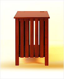 Solid Red Cedar Laundry Basket. Click to view product details.