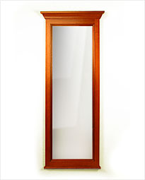Colonial Wall Mounted Long Bathroom Mirror. Click to view product details.